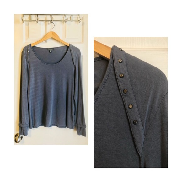 Atelier Tops - Studded-shrug knit top